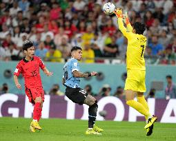 (SP)QATAR-AL RAYYAN-2022 WORLD CUP-GROUP H-URU VS KOR