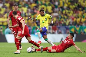 (SP)QATAR-LUSAIL-FOOTBALL-2022 WORLD CUP-GROUP G-BRA VS SRB