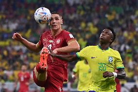 (SP)QATAR-LUSAIL-FOOTBALL-2022 WORLD CUP-GROUP G-BRA VS SRB