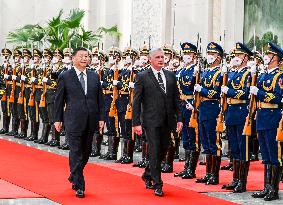 CHINA-BEIJING-XI JINPING-CUBA-PRESIDENT-TALKS (CN)
