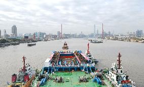CHINA-SHANGHAI-QING DYNASTY SHIPWRECK-TRANSFER (CN)