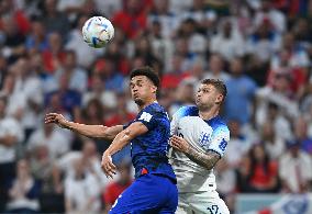 (SP)QATAR-AL KHOR-2022 WORLD CUP-GROUP B-ENG VS USA