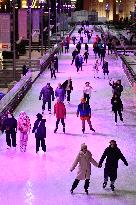 RUSSIA-MOSCOW-ICE RINK-OPENING