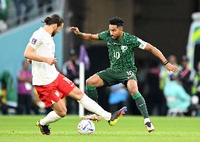 (SP)QATAR-AL RAYYAN-2022 WORLD CUP-GROUP C-POL VS KSA
