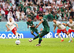 (SP)QATAR-AL RAYYAN-2022 WORLD CUP-GROUP C-POL VS KSA
