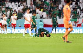 (SP)QATAR-AL RAYYAN-2022 WORLD CUP-GROUP C-POL VS KSA