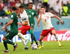 (SP)QATAR-AL RAYYAN-2022 WORLD CUP-GROUP C-POL VS KSA