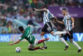 (SP)QATAR-LUSAIL-2022 WORLD CUP-GROUP C-ARG VS MEX