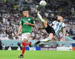 (SP)QATAR-LUSAIL-2022 WORLD CUP-GROUP C-ARG VS MEX