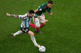 (SP)QATAR-LUSAIL-2022 WORLD CUP-GROUP C-ARG VS MEX