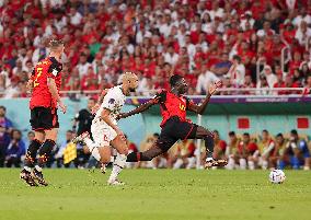 (SP)QATAR-DOHA-2022 WORLD CUP-GROUP F-BEL VS MAR