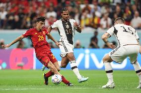 (SP)QATAR-AL KHOR-2022 WORLD CUP-GROUP E-ESP VS GER