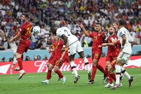 (SP)QATAR-AL KHOR-2022 WORLD CUP-GROUP E-ESP VS GER