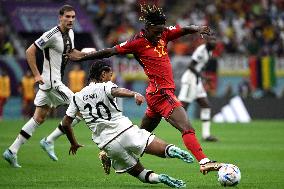 (SP)QATAR-AL KHOR-2022 WORLD CUP-GROUP E-ESP VS GER