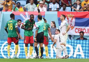 (SP)QATAR-AL WAKRAH-2022 WORLD CUP-GROUP G-SRB VS CMR