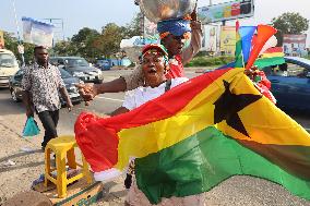 (SP)GHANA-ACCRA-WORLD CUP-CELEBRATION