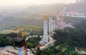 CHINA-CHONGQING-HIGH-SPEED RAILWAY-CONSTRUCTION (CN)