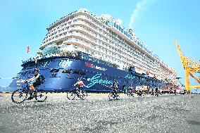 SRI LANKA-COLOMBO-CRUISE SHIP-ARRIVAL-TOURISM
