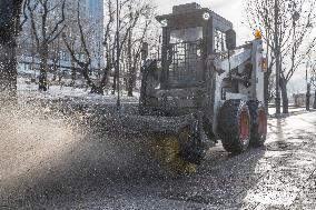 RUSSIA-VLADIVOSTOK-FREEZING RAIN