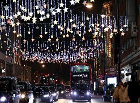 BRITAIN-LONDON-OXFORD STREET-LIGHTS
