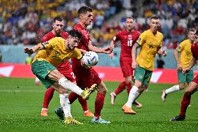 (SP)QATAR-AL WAKRAH-2022 WORLD CUP-GROUP D-AUS VS DEN