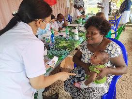 SOLOMON ISLANDS-GIZO-CHINESE MEDICAL TEAM-FREE SERVICE