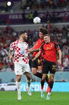 (SP)QATAR-AL RAYYAN-2022 WORLD CUP-GROUP F-CRO VS BEL