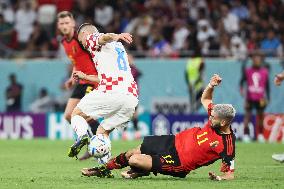 (SP)QATAR-AL RAYYAN-2022 WORLD CUP-GROUP F-CRO VS BEL