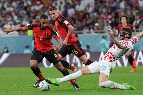 (SP)QATAR-AL RAYYAN-2022 WORLD CUP-GROUP F-CRO VS BEL