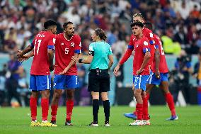 (SP)QATAR-AL KHOR-2022 WORLD CUP-GROUP E-CRC VS GER