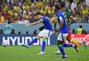 (SP)QATAR-LUSAIL-2022 WORLD CUP-GROUP G-CMR VS BRA
