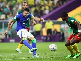 (SP)QATAR-LUSAIL-2022 WORLD CUP-GROUP G-CMR VS BRA