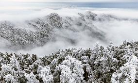 #CHINA-HUNAN-HENGSHAN MOUNTAIN-SNOW SCENERY (CN)