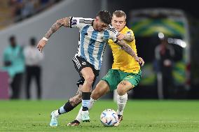 (SP)QATAR-AL RAYYAN-2022 WORLD CUP-ROUND OF 16-ARG VS AUS
