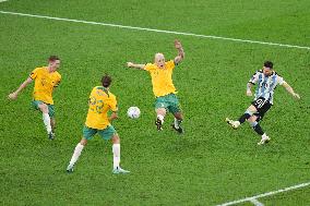 (SP)QATAR-AL RAYYAN-2022 WORLD CUP-ROUND OF 16-ARG VS AUS