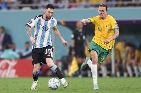 (SP)QATAR-AL RAYYAN-2022 WORLD CUP-ROUND OF 16-ARG VS AUS