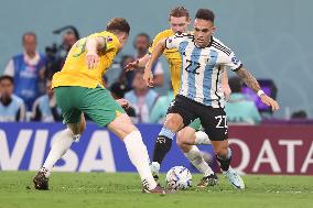 (SP)QATAR-AL RAYYAN-2022 WORLD CUP-ROUND OF 16-ARG VS AUS