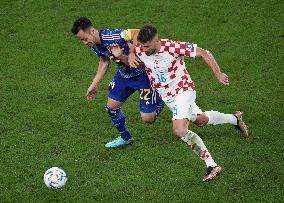 (SP)QATAR-AL WAKRAH-2022 WORLD CUP-ROUND OF 16-JPN VS CRO