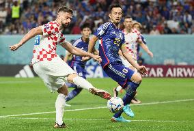 (SP)QATAR-AL WAKRAH-2022 WORLD CUP-ROUND OF 16-JPN VS CRO