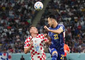 (SP)QATAR-AL WAKRAH-2022 WORLD CUP-ROUND OF 16-JPN VS CRO