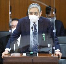 BOJ chief Kuroda at parliament