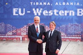 ALBANIA-TIRANA-EU-WESTERN BALKANS SUMMIT