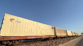 LAOS-VIENTIANE-CHINA-LAOS RAILWAY-BANANA