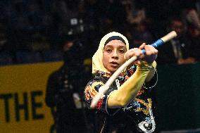 (SP)INDONESIA-TANGERANG-WORLD JUNIOR WUSHU CHAMPIONSHIP-GUNSHU