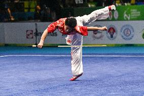 (SP)INDONESIA-TANGERANG-WORLD JUNIOR WUSHU CHAMPIONSHIP-GUNSHU