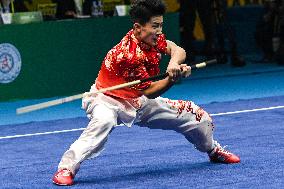 (SP)INDONESIA-TANGERANG-WORLD JUNIOR WUSHU CHAMPIONSHIP-GUNSHU