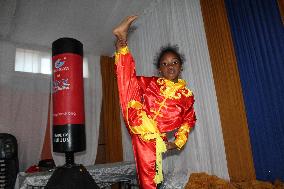 BOTSWANA-FRANCISTOWN-CHINESE MARTIAL ARTS-YOUTHS