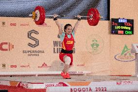 (SP)COLOMBIA-BOGOTA-WEIGHTLIFTING-2022 IWF WORLD CHAMPIONSHIPS