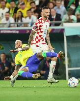 (SP)QATAR-AL RAYYAN-2022 WORLD CUP-QUARTERFINAL-CRO VS BRA