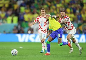 (SP)QATAR-AL RAYYAN-2022 WORLD CUP-QUARTERFINAL-CRO VS BRA